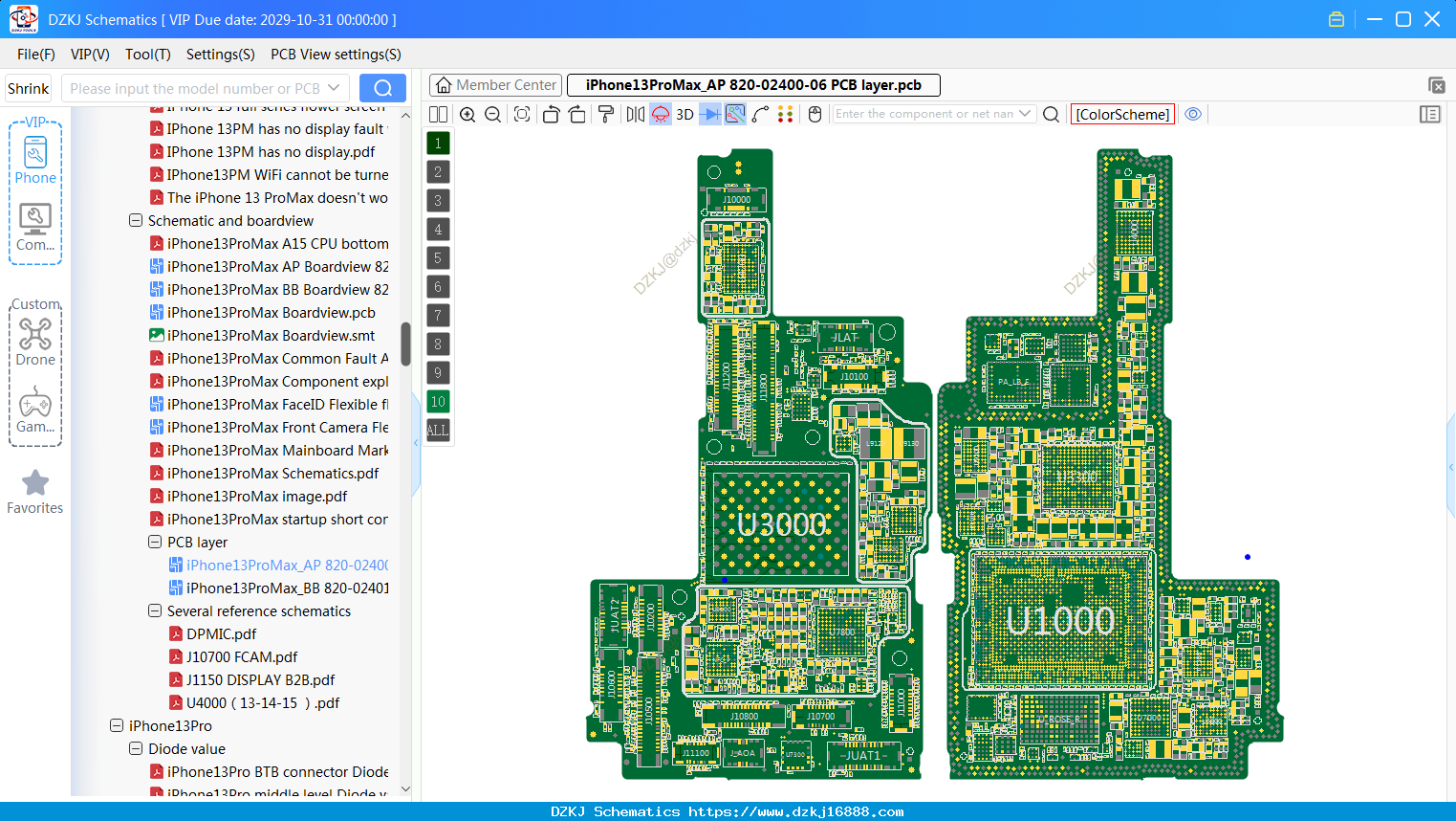 IPhone13ProMax_AP 820-02400-06 PCB Layer